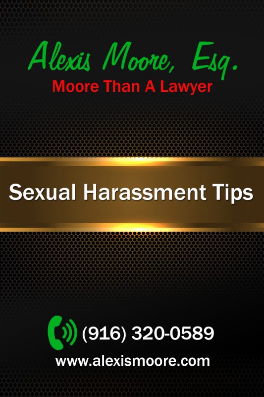 Sexual Harassment Tips