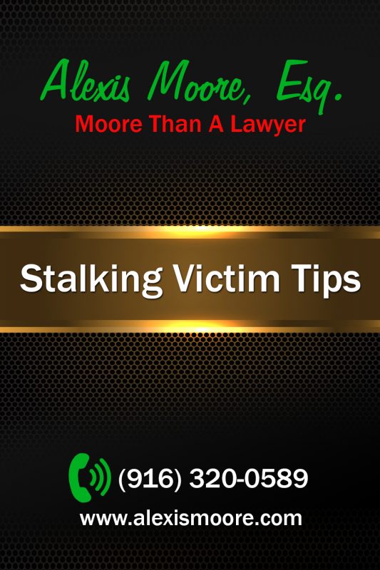 Stalking Victim Tips