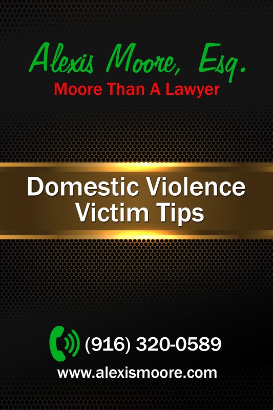 Domestic Violence Victim Tips